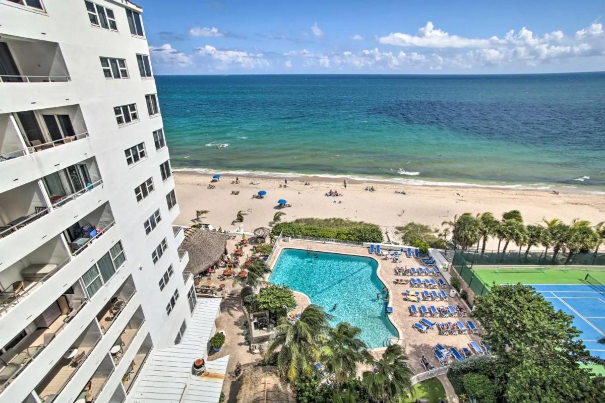 Ft Lauderdale Oceanfront Resort Condo With Views! Apts Fort Lauderdale Exterior photo