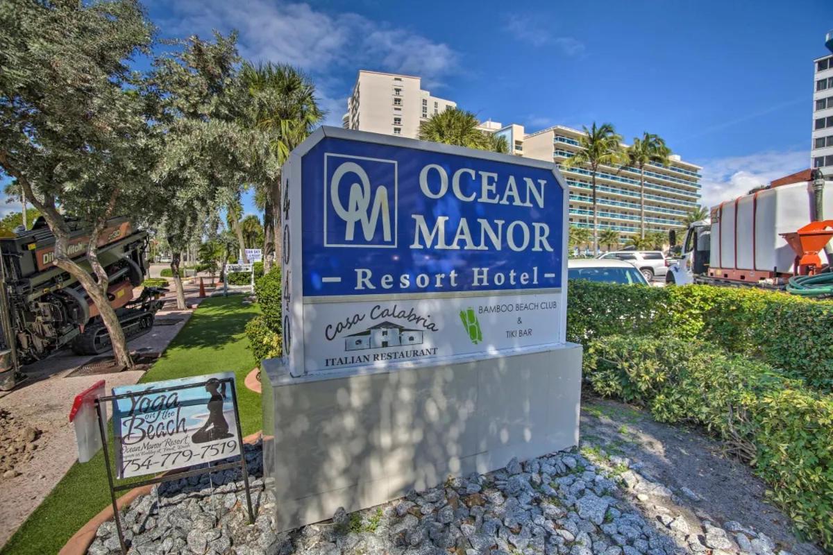 Ft Lauderdale Oceanfront Resort Condo With Views! Apts Fort Lauderdale Exterior photo
