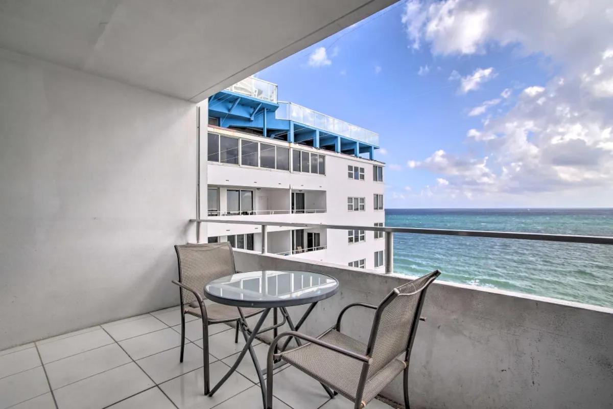 Ft Lauderdale Oceanfront Resort Condo With Views! Apts Fort Lauderdale Exterior photo
